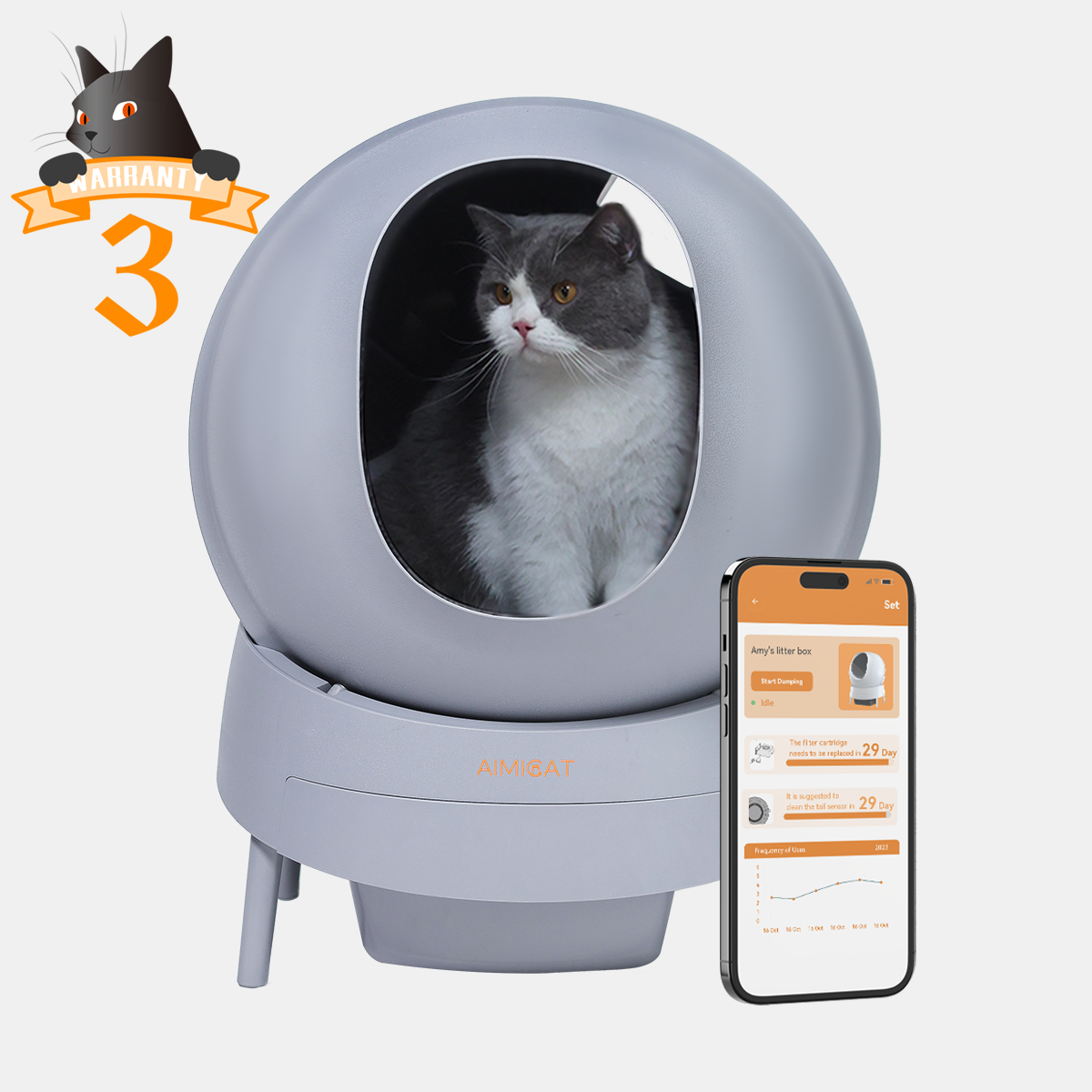 Hello kitty litter clearance box